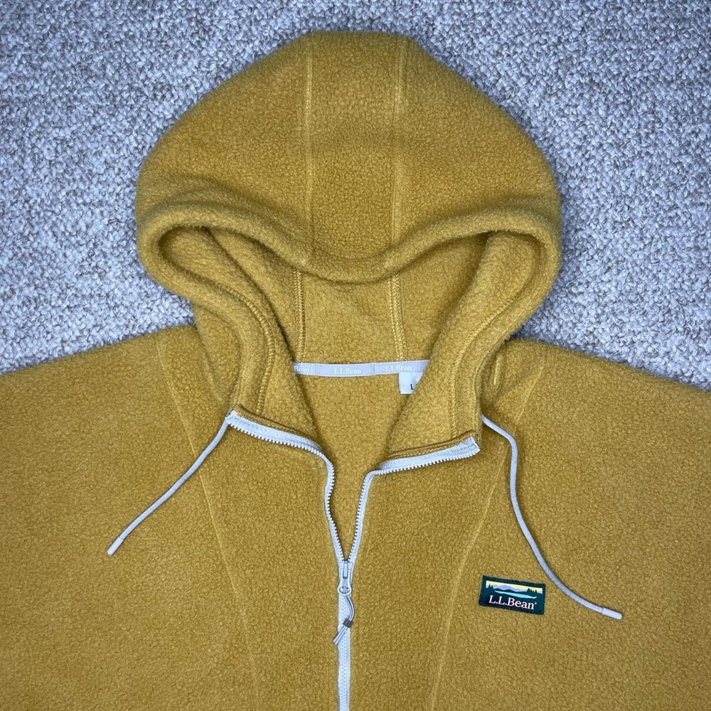 L. L. Bean fleece 1/2 zip pullover - Picture 4 of 11